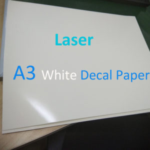 A3 laser white decal paper